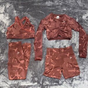 Gymshark Adapt Camo - 4 piece set (S)
